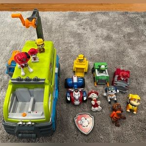 - Paw patrol lot cars trucks figures